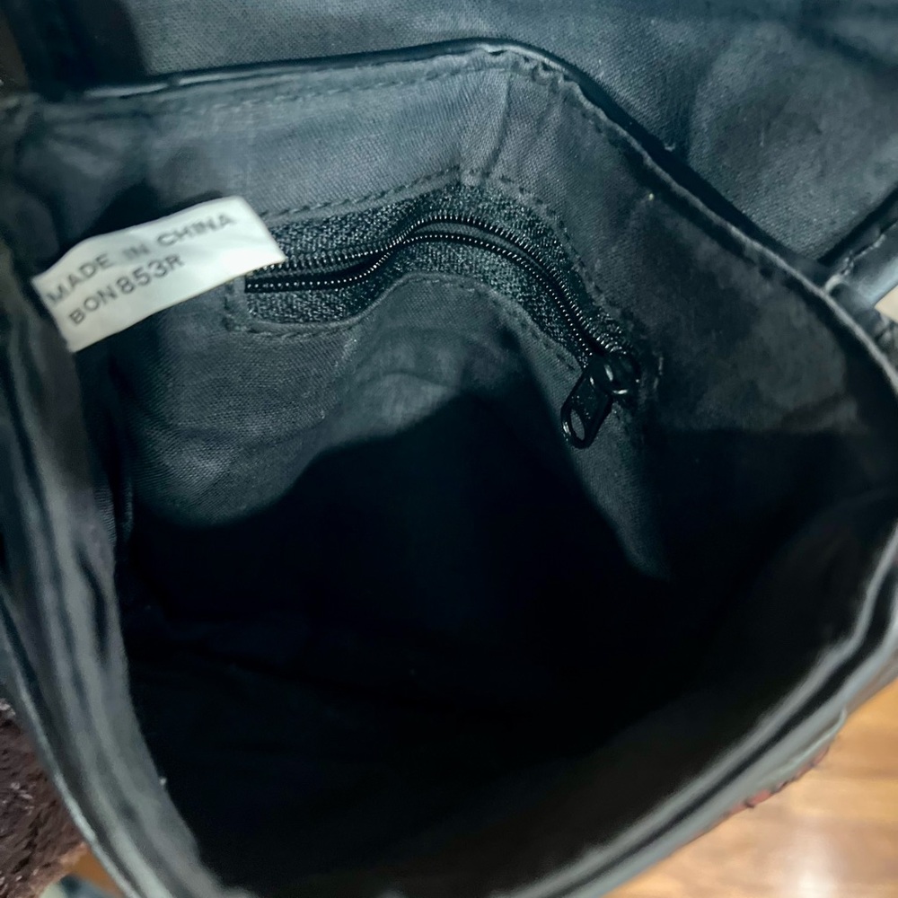 Multicolor Leather Crossbody Bag - image 6